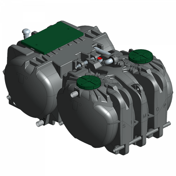 Filtre compact 4 à 20 EH Sortie haute ( relevage intégré ) – BIONUT