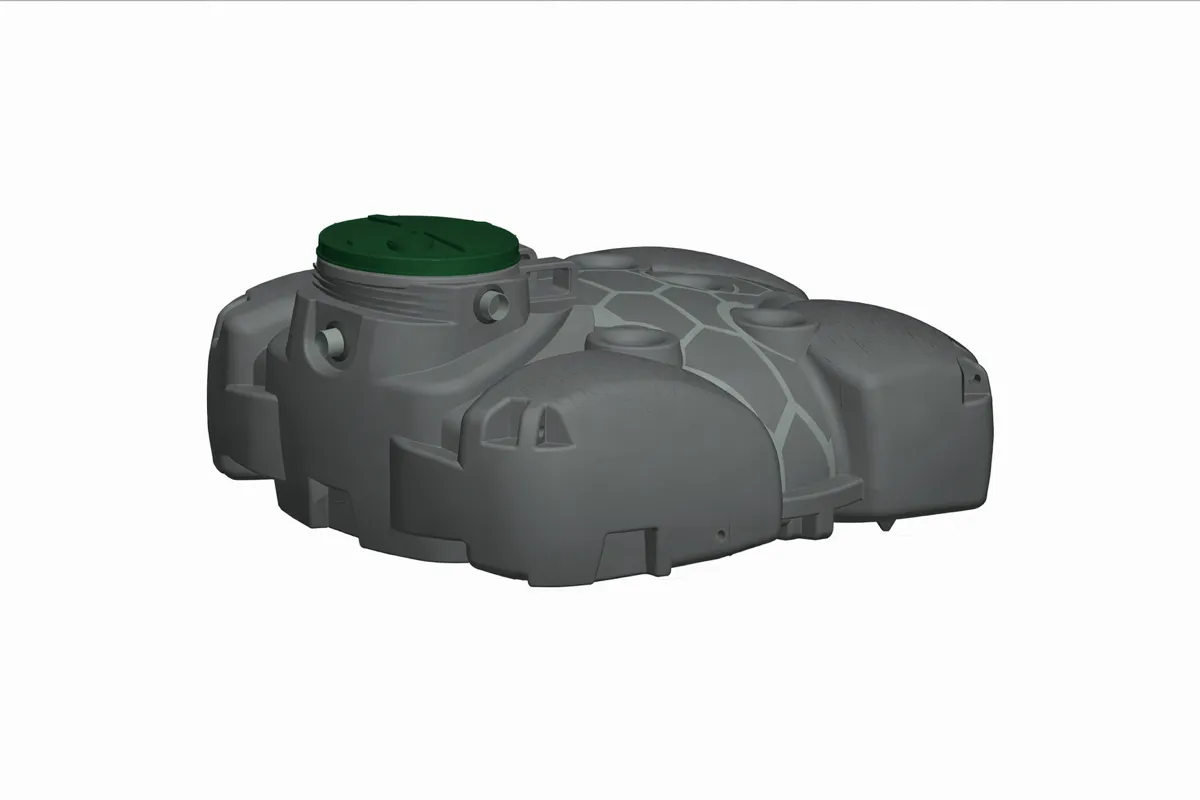Cuve extra plate pour la récupération de l’eau 3 000 L à 5 000 L- AQUAMOP