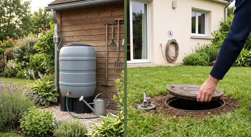 Cuve récupération eau de pluie enterrée vs hors sol : laquelle choisir ?